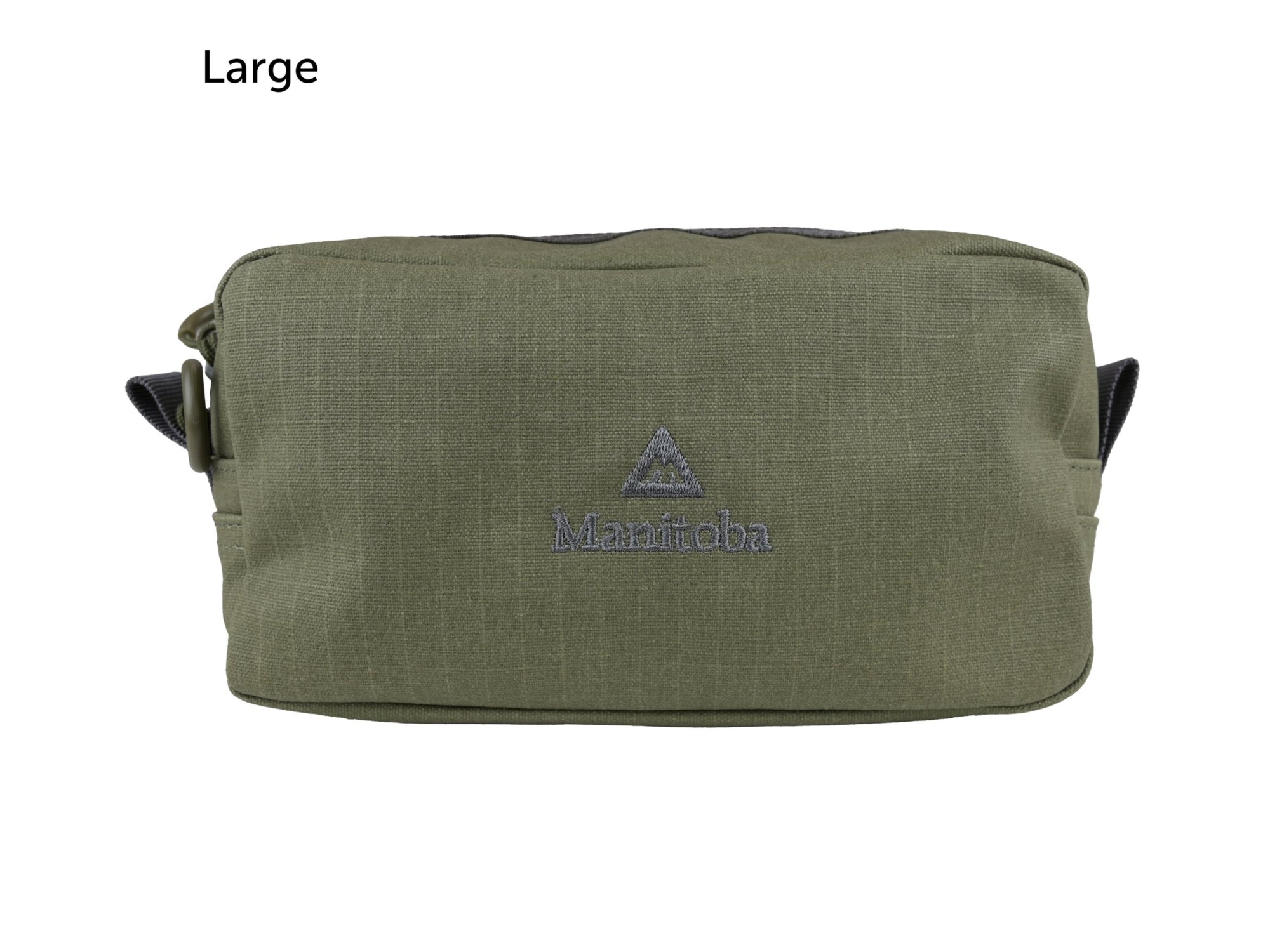 Manitoba Expedition Belt Pouch Olive | Canvas Utility Pouch