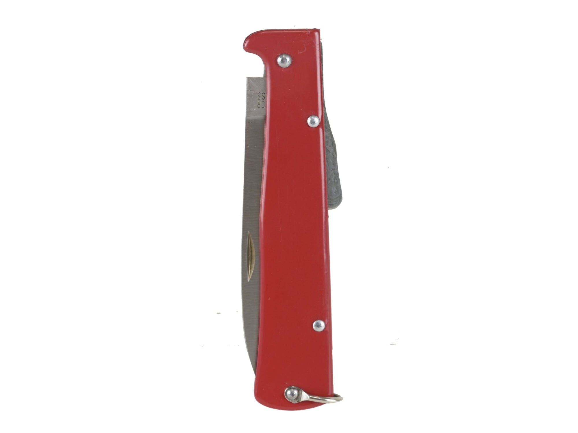 Mercator Folding Knife Carbon Steel 9cm Blade | Red