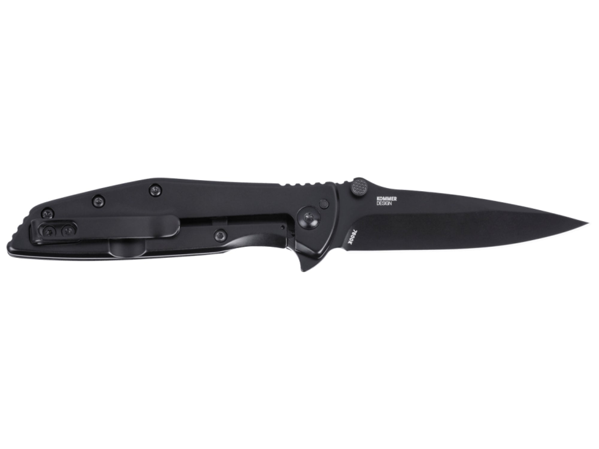 CRKT Slag Folding Knife D2 Steel 2.95in | Black