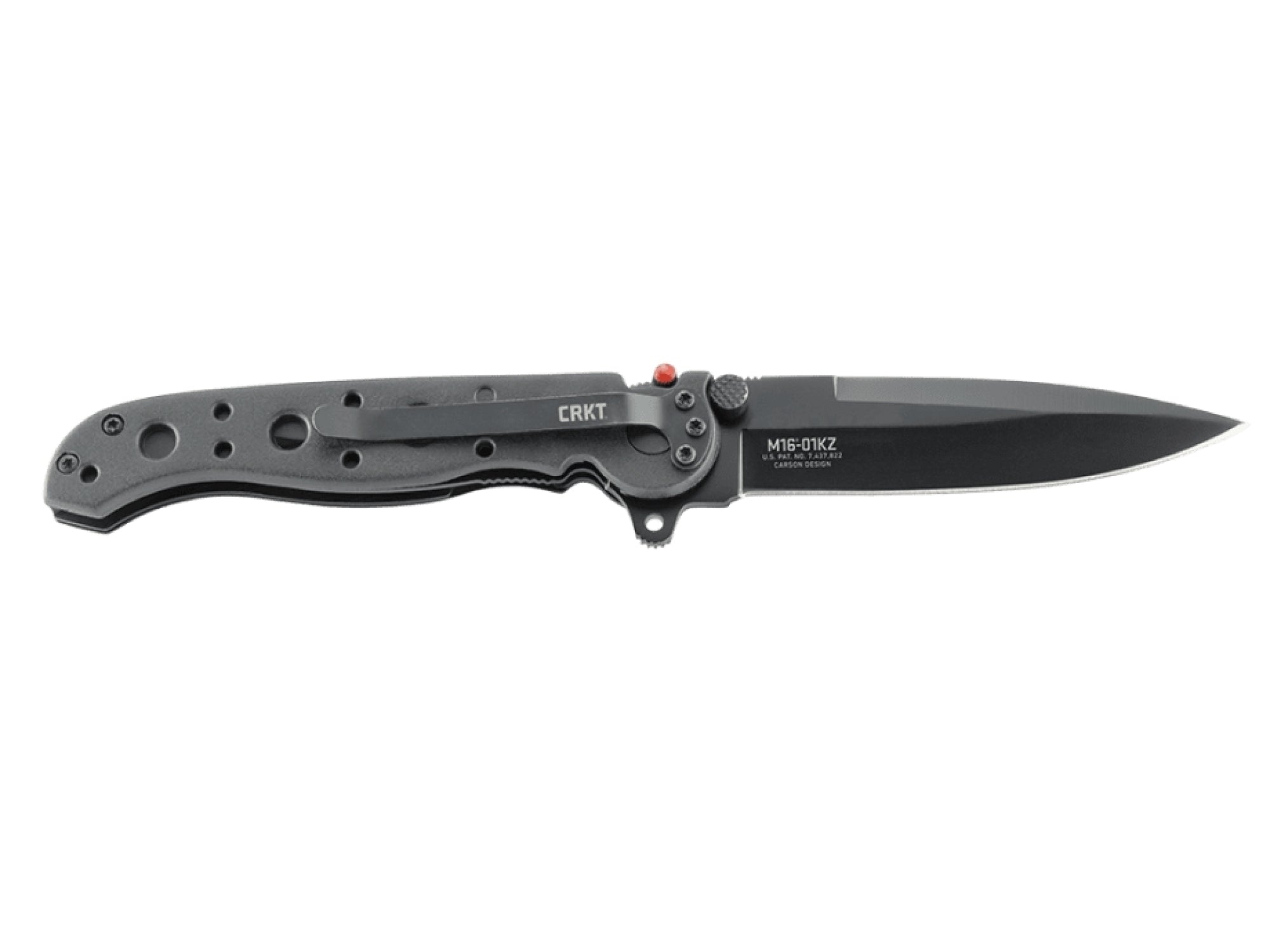 CRKT M16-01KZ Spear Point Folding Knife 3.13 Inch | Black