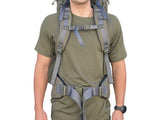 Manitoba Expedition Olive 75L+ Carbon Frame Pack