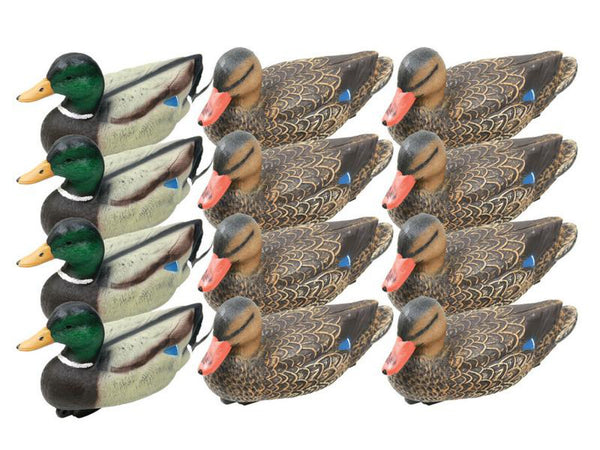Game On Mallard Decoy Family Pack: 8 Hens & 4 Drakes