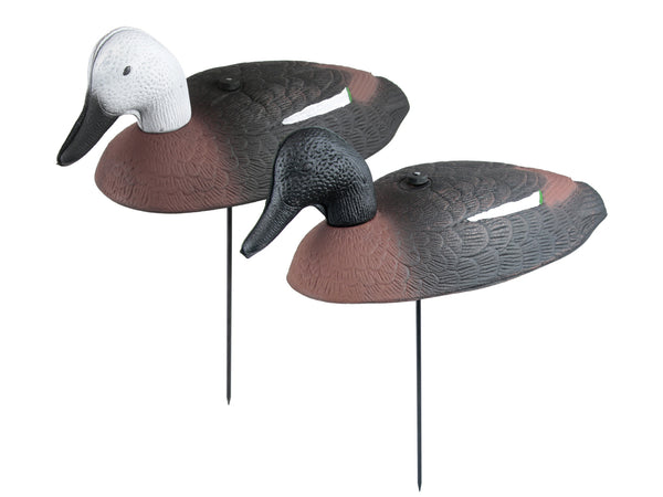 Paradise Foam Decoy Shells with Light Stakes: 12-Pack