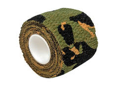Game On Self Clinging Wrap Tape - Woodland Camo
