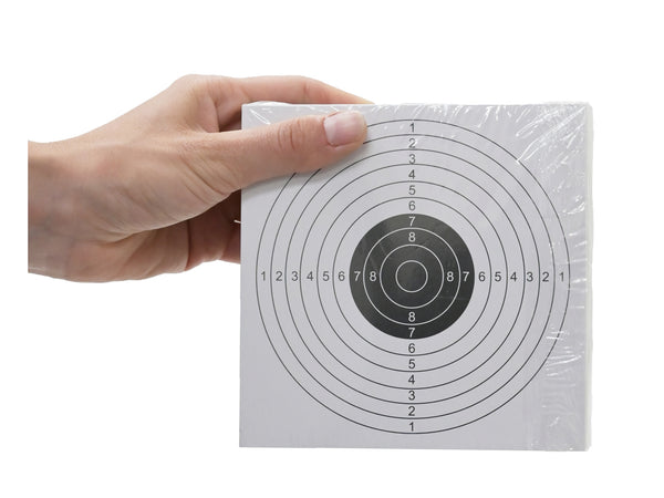 Outdoor Outfitters Card Targets 100 Pack Small 14cm X 14cm