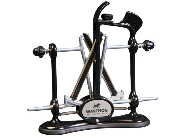 Warthog V-Sharp A4 Sharpener | Rubber Base with Black Finish