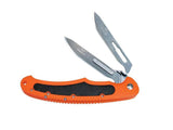 Havalon Folding Knife Piranta-Bolt Orange Stainless