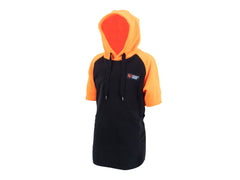 Stoney Creek Kid's Hooded Bush Tee Black/Orange