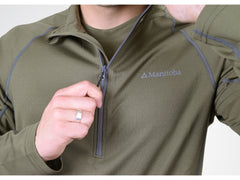 Manitoba Pursuit Long Sleeve Cool & Dry Top V2 Olive