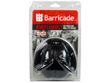 Barricade Earmuffs Black *Small/Medium