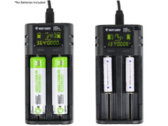 Night Saber Smart Portable Battery Charger USB-C 2-Slot