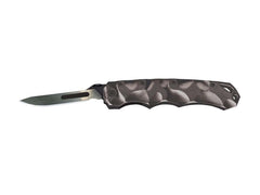 Havalon Piranta-Stag Folding Knife: Black