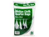 Outdoor Outfitters Mutton Cloth Quarter Bags: 4-Pack