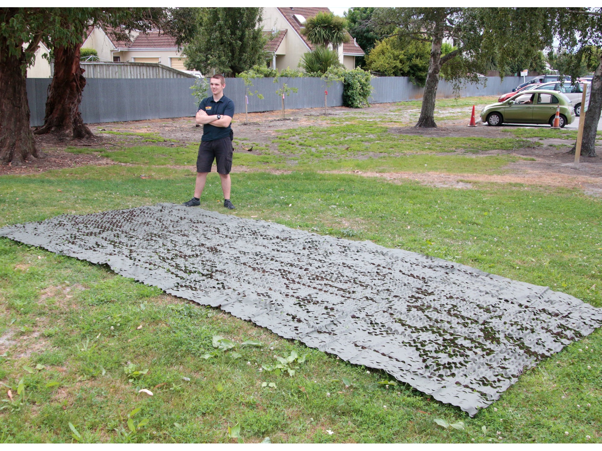 Game On Woodland Camo Net 6 x 2.4m Field Cover