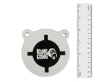 King Gong AR500 Steel Target Gong: 4"