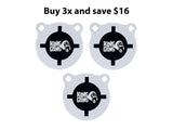 King Gong AR500 Steel Target Gong: 4"