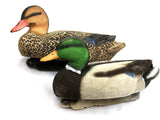 Game On Full-Size Flocked Mallard Decoy Family Pack: 8 Hens & 4 Drakes