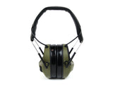 Barricade Sport 360 Auto Electronic Earmuffs: -22 dB, Green