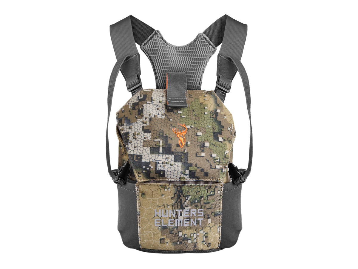 Hunters Element Bino Defender Magnum Binocular Harness Pack | Desolve Veil