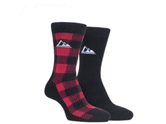 Storm Bloc Mens Thermal Boot Socks 6-11 | Red 2 Pack