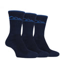Storm Bloc Mens Luxury Heavy Cushion Boot Socks 6-11 | Blue 3 Pack