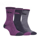 Storm Bloc Womens Marl Boot Socks 3 Pack | Pink