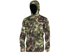 Stoney Creek Microplus Hoodie with Half Zip: Tuatara Forest Camo