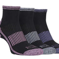 Storm Bloc Womens Breathable Ankle Trainer Socks 4-8 | Fluro 3 Pack
