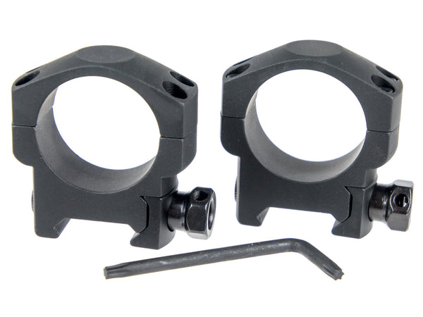 Ranger Tactical Low Profile Rings: 30mm, Weaver/Picatinny