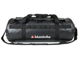 Manitoba 45L Gear Bag - Waterproof Travel Backpack/Duffle Bag | Black
