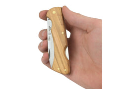 Miguel Nieto Folding Knife Alpina Olive Handle | 8cm