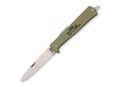 Mercator Folding Knife Cat Reed Green K55K Carbon Steel 9cm Blade