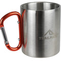 Trailmate Stainless Insulated Mug 300ml | Carabiner Clip Handle