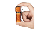 Olight Perun 2 Mini Rechargeable Torch/Headlamp 180° Lighting Orange 1100 Lumens