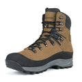 Manitoba Ridge Unisex Hiking Boots Waterproof Vibram Sole - Tan/Black