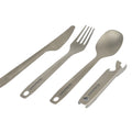 Trailmate Titanium 4 Piece Cutlery Set 50g