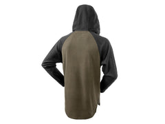 Hunters Element Whakarapu Long Sleeve Top with Hood: Green/Black
