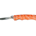 Havalon Piranta-Stag Folding Knife: Blaze Orange