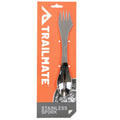 TrailMate Stainless Steel Spork | Mini Serrated Knife