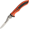 Havalon Folding Knife Piranta Forge Orange Stainless Set