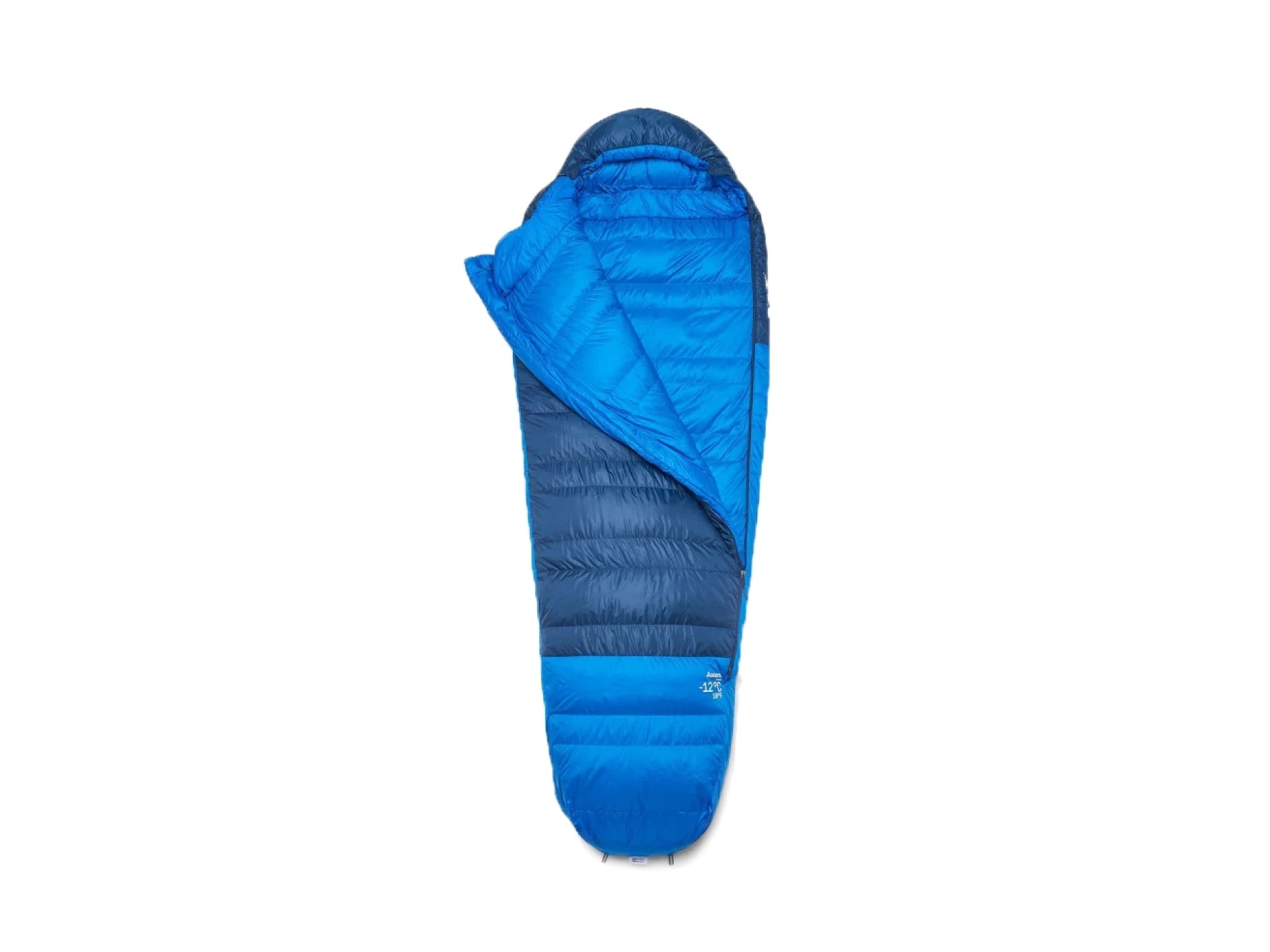 Rab Sleeping Bag Ascent -12C Blue XWD Left Hand Zip