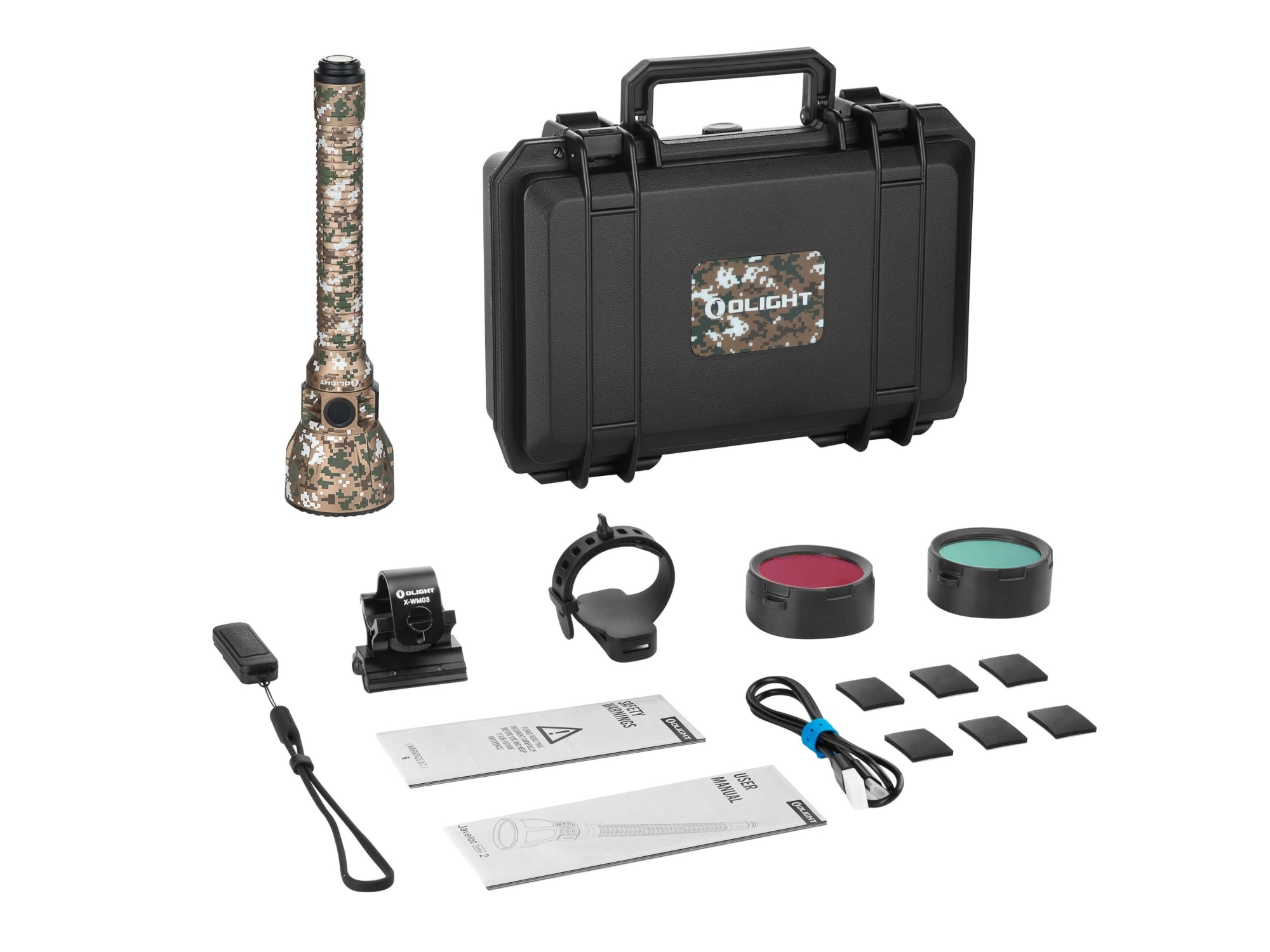 Olight Javelot Turbo 2 Torch Kit 1800 Lumens - Camo