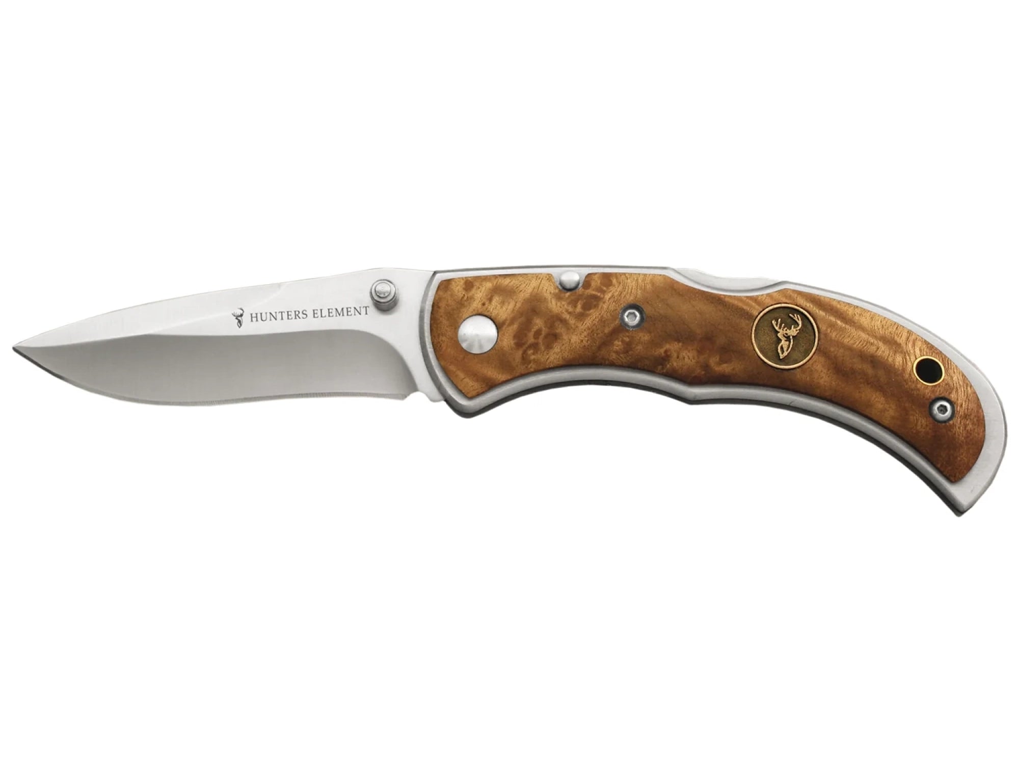 Hunters Element Classic Series Companion Folding Field Knife 75mm