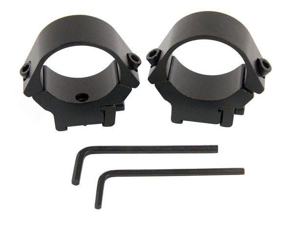 Ranger Tikka T3 Rings: 30mm, Medium, Black