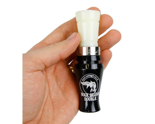 Buck Gardner Duck Call 'Buck Brush' Double Reed, Acrylic