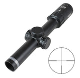 Minox ZE 5.2 1-5x24 Scope 30mm #4 German Illuminated Reticle