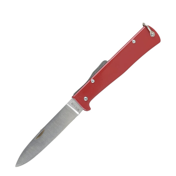 Mercator Knife Carbon Steel Folding Red 9cm Blade