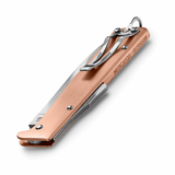 Mercator Knife Copper Folding 9cm Blade With Clip