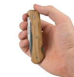 Miguel Nieto Folding Knife Wolf Olive Handle | 8 cm