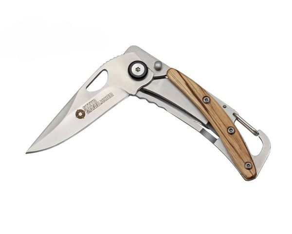 Steyr Stainless Wood Pocket Knife